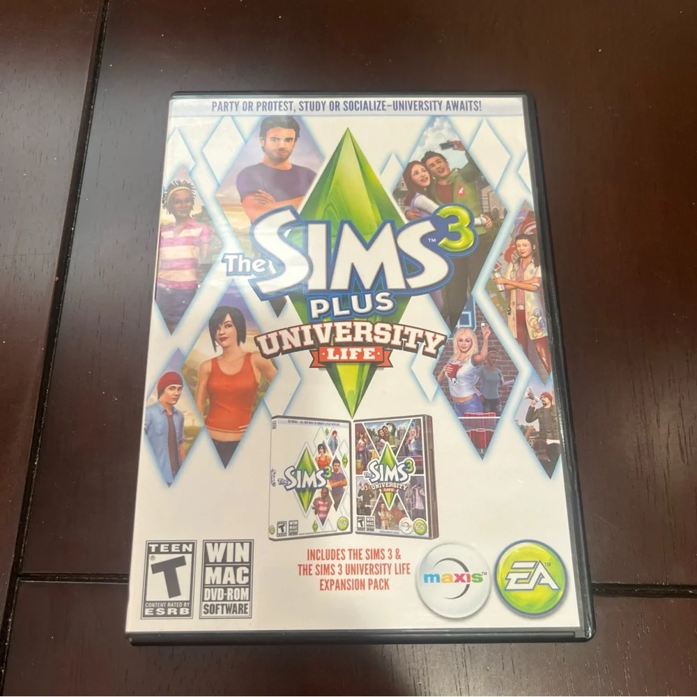 The Sims 3 Plus University Life PC/Mac Game